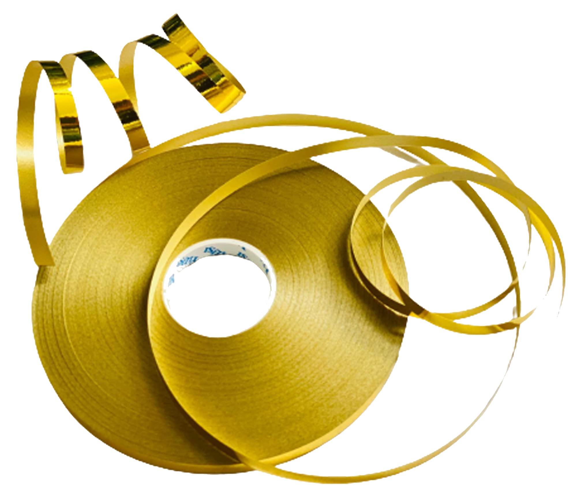Metallic Curling Ribbon Gold Balloon String Birthday Wedding Christmas Present Parcel Wrapping Party Ribbon 200 Meters