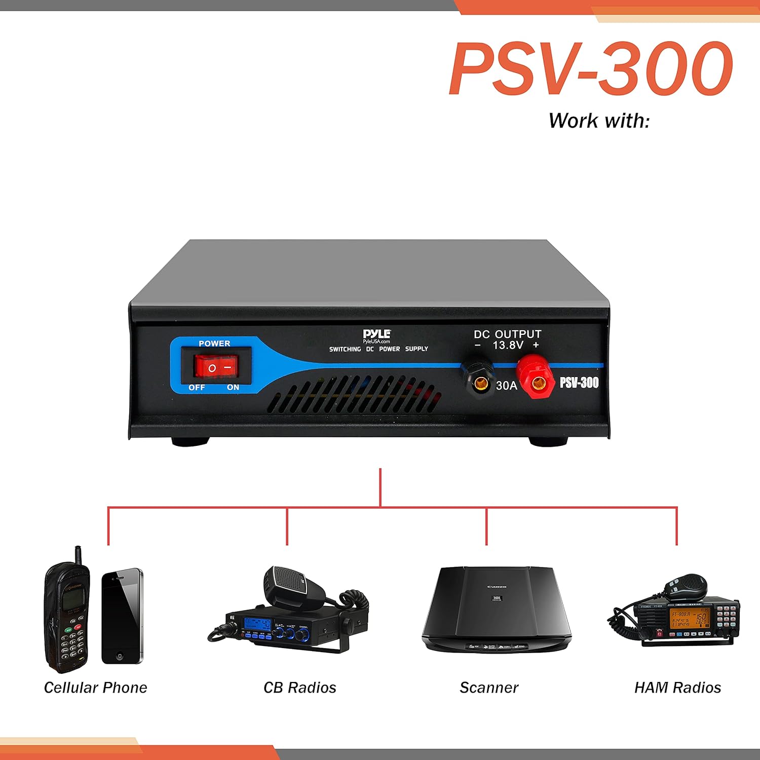 40% Off Discount Universal Compact Bench Power Supply - 30 Amp Regulated Home Lab Benchtop AC-to-DC Converter w/ 13.8 Volt DC 115/230V AC Switchable, Screw Type Terminals, Cooling Fan - Pyle PSV300 Limited Discount Universal Compact Bench Power Supply - 30 Amp Regulated Home Lab Benchtop AC-to-DC Converter w/ 13.8 Volt DC 115/230V AC Switchable, Screw Type Terminals, Cooling Fan - Pyle PSV300