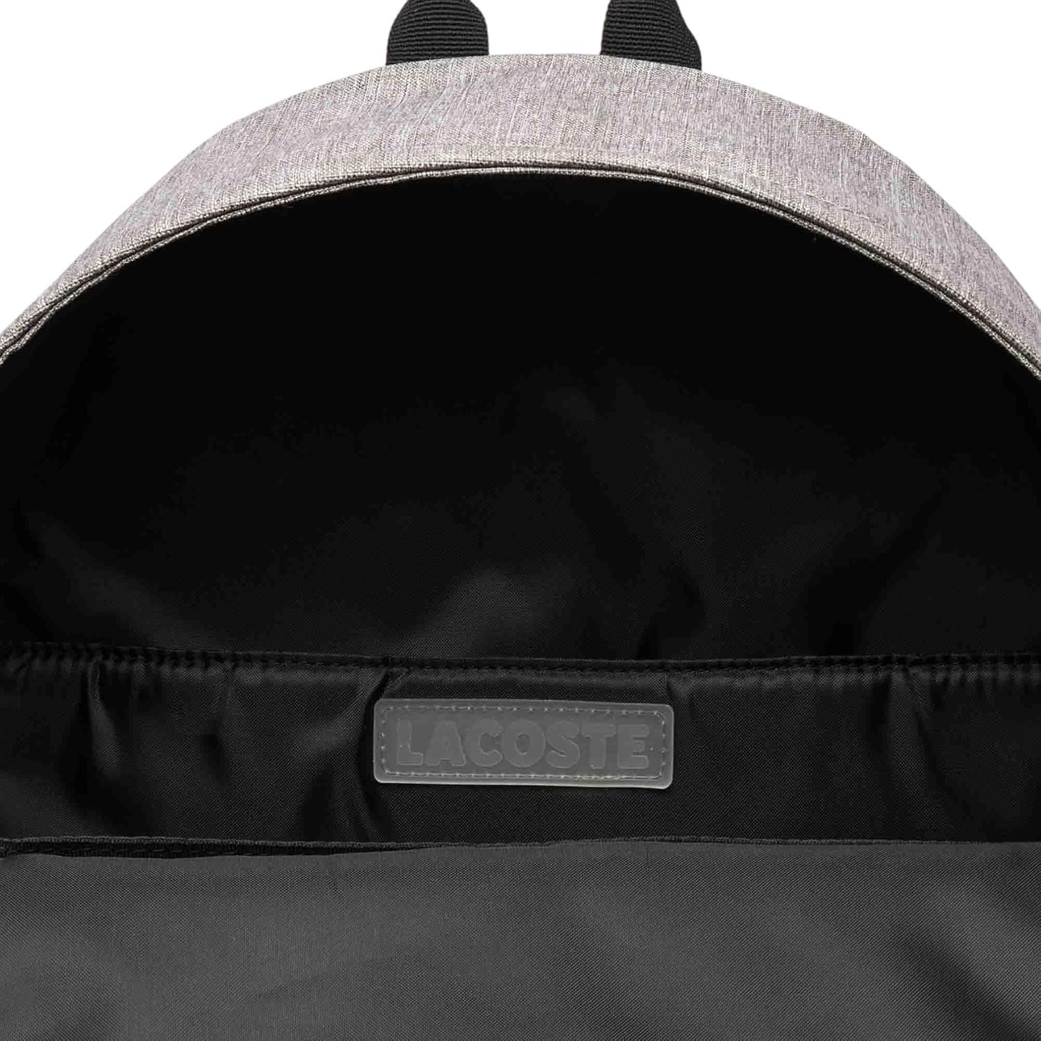 Lacoste Men's Neocroc Backpack, Grey Chine, One Size - Image 4