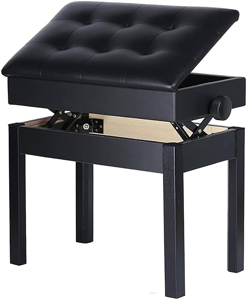 Amazon.co.jp: 【LifeRed】 ピアノ椅子 収納付き 高さ調整 疲れ