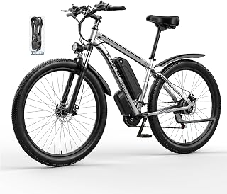 E·Bycco 29" Electric Bike for Adults, 48V 17.5AH Battery 750W Peak 1000W E-Bike 34MPH Max 70 Miles 21 Speed Mountain Ebike Pedal Assist Throttle Class 3 Electric Bicycle
