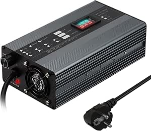 48V LiFePO4 30A Lithium Akku Ladegerät LFP Batterieladegerät 58.4V Charger