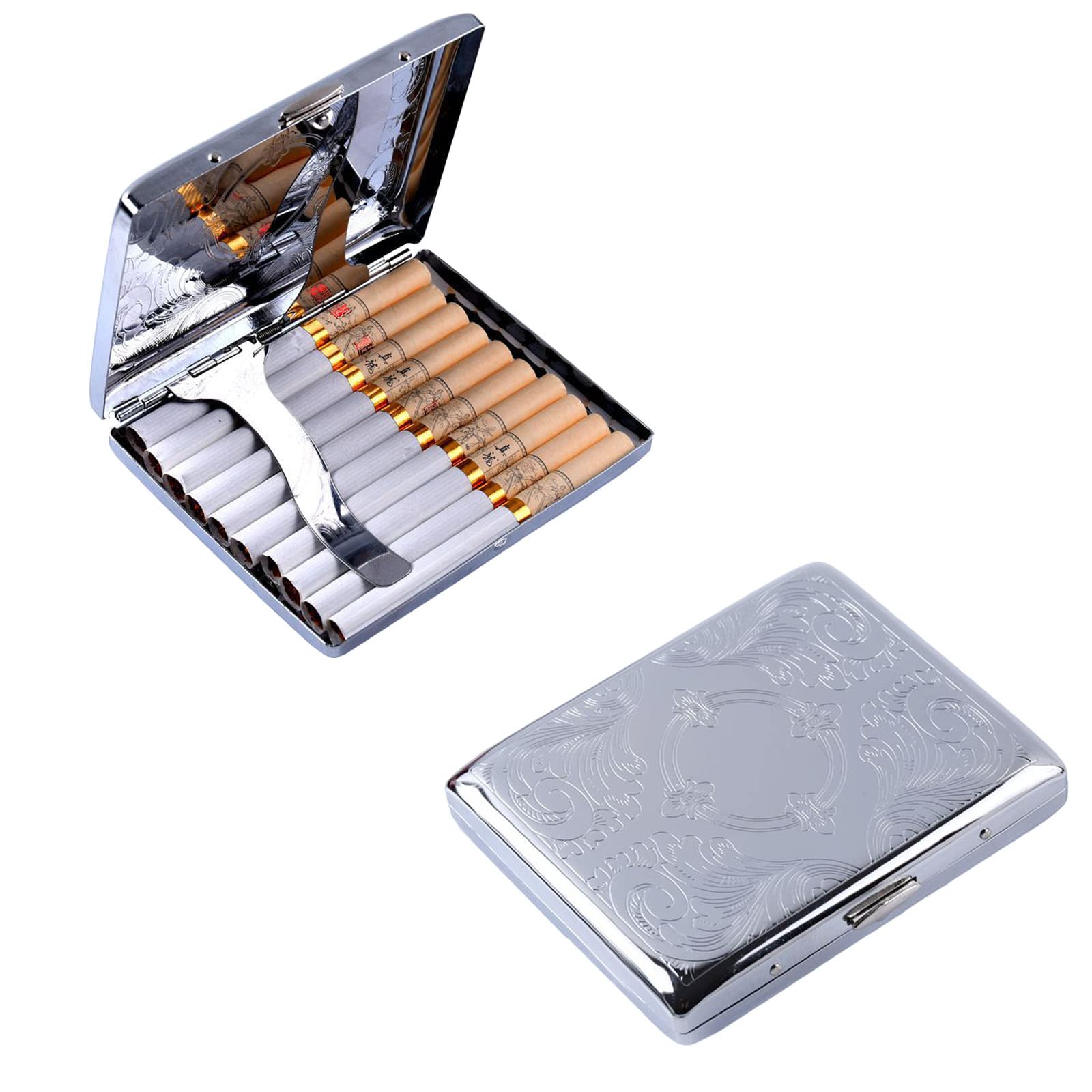 cigarette holder nz Antique Ivory Napier Antiques No more crushed joints Portable Cigarette Holder Box, Metal