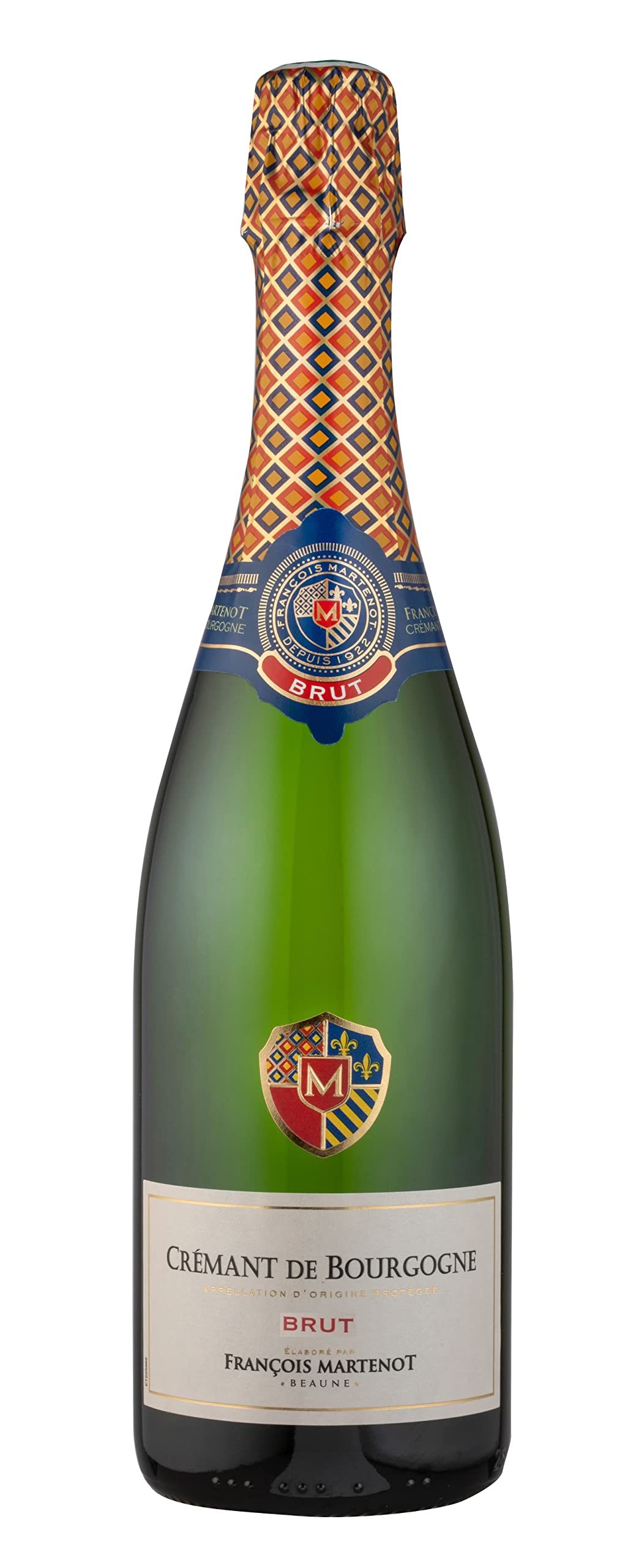 Francois Martenot - Crémant de Bourgogne Brut - Sekt aus Beaune, Frankreich (1 x 0.75 l)
