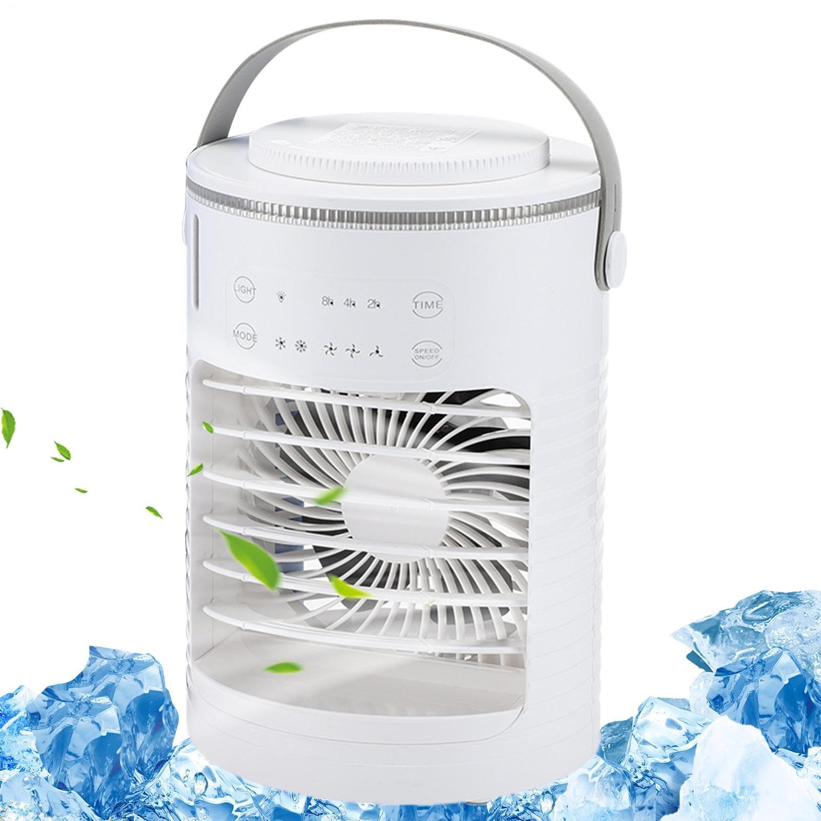 Ventilador Portátil Con Nebulizador 3 Velocidades Desmontable Portátil