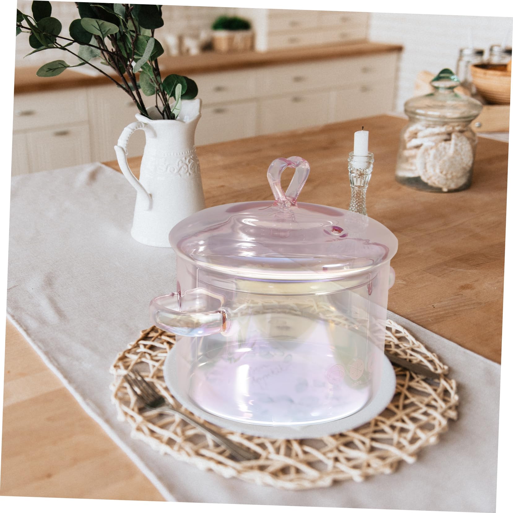 n/a 取りやすいセラミックスープの鍋、スタイリッシュでキュートな、大  