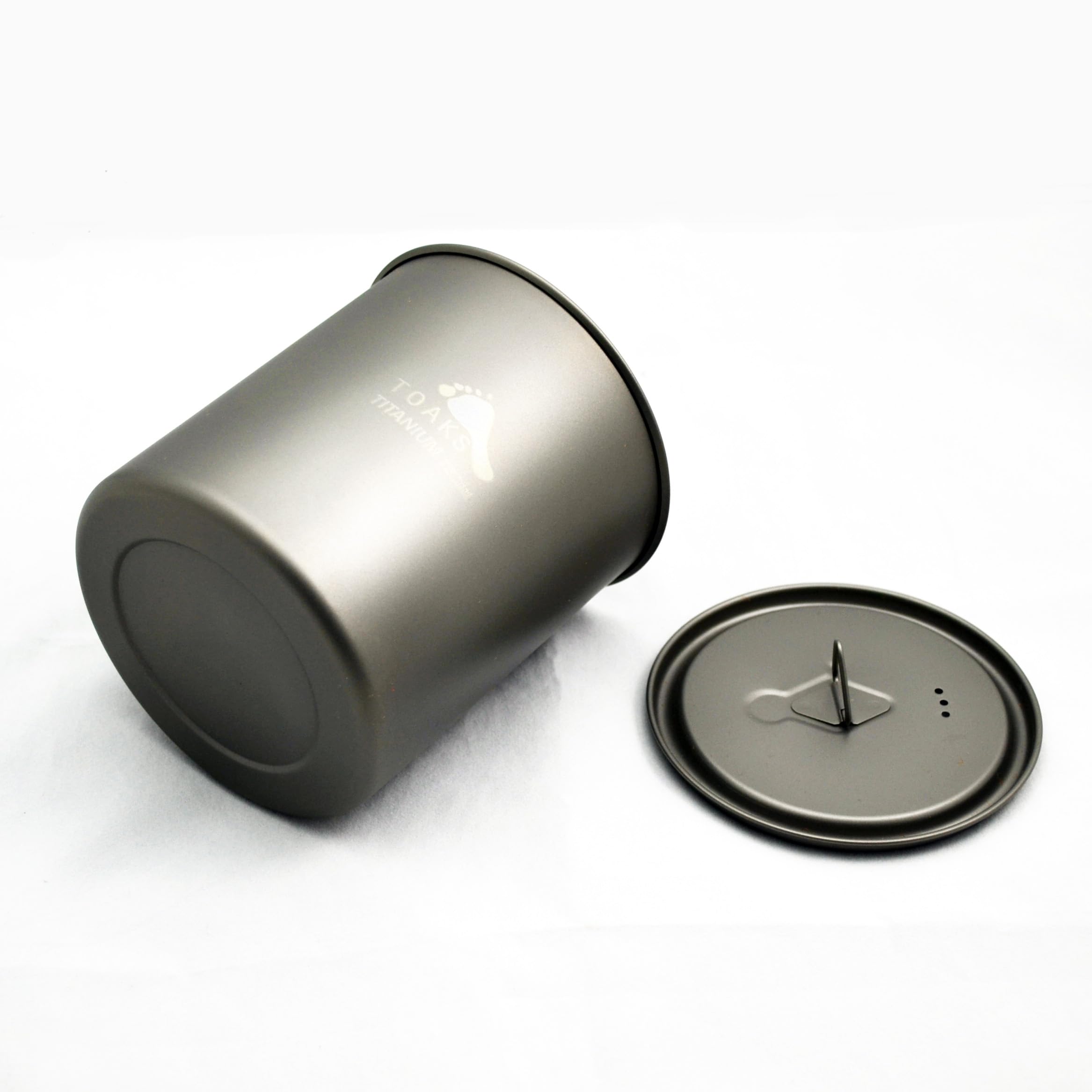 Amazon.co.jp: チタンポット 750ml（蓋付き、ハンドルなし）POT-750-NH