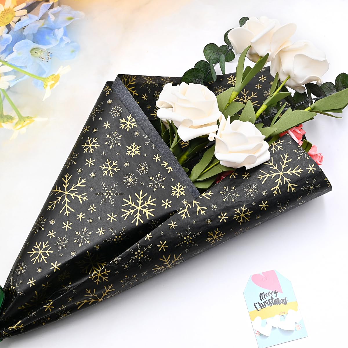 Cadeau 50 Ans De Mariage Papier De Soie Rouge 30 Feuilles - 50x35cm Pour Emballage Cadeaux, Décoration Et Artisanat Artisanat Créatif