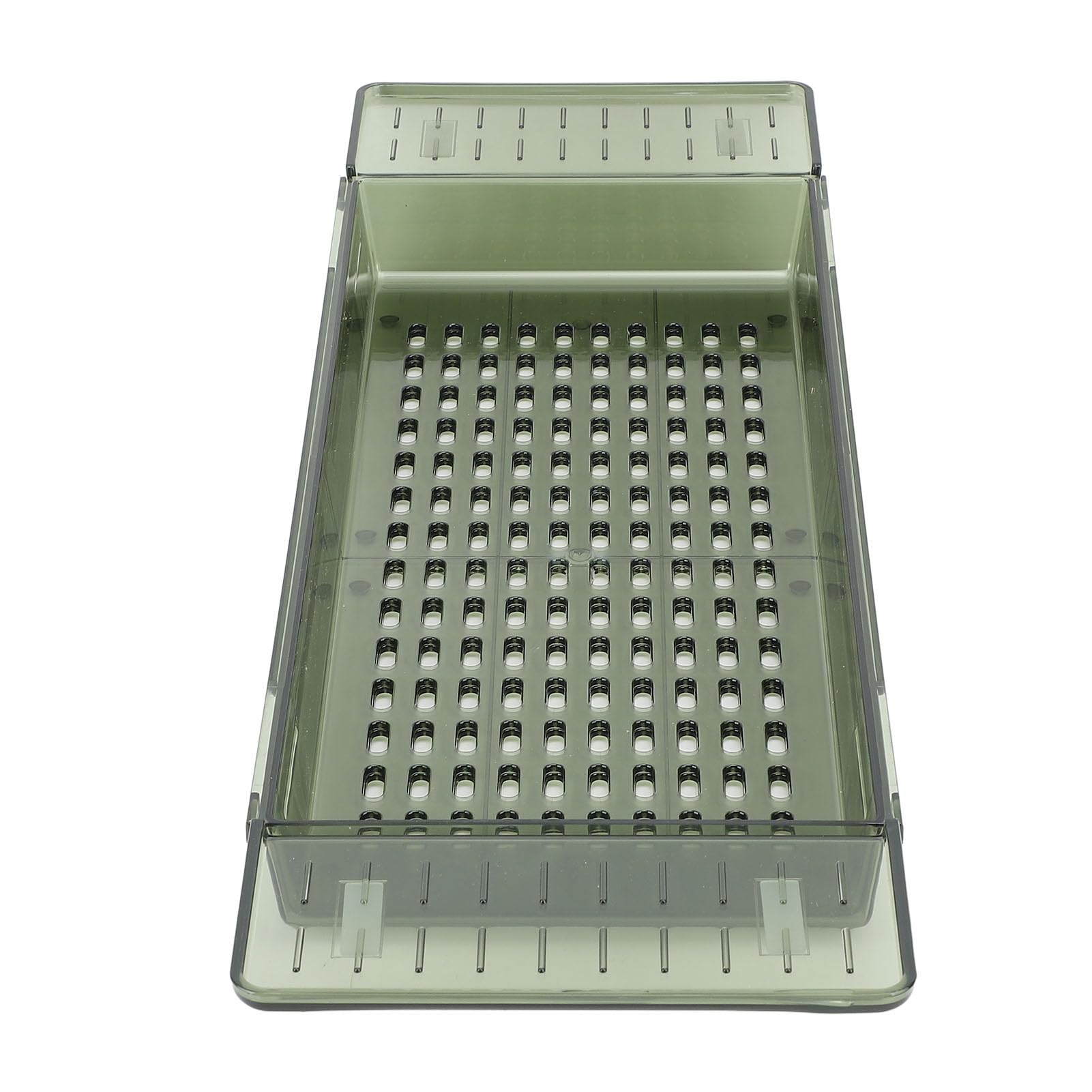 Plateau de Baignoire Réglable pour Baignoire avec Plusieurs Trous de Drainage, Extensible de 56,5 Cm à 80 Cm, Matériau PET de qualité Supérieure, adapté à Différents Types de