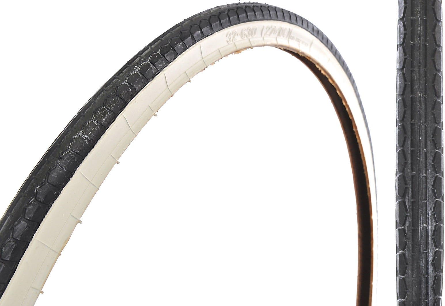 PAIR 60’s, 70’s, 80’s RACING SPORTS BIKE 27 x 1 1/4” HARD TO FIND WHITE WALL TYRES
