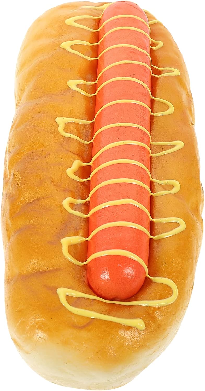 Realistic Hamburger Model PU Display Prop for Photo and Decor