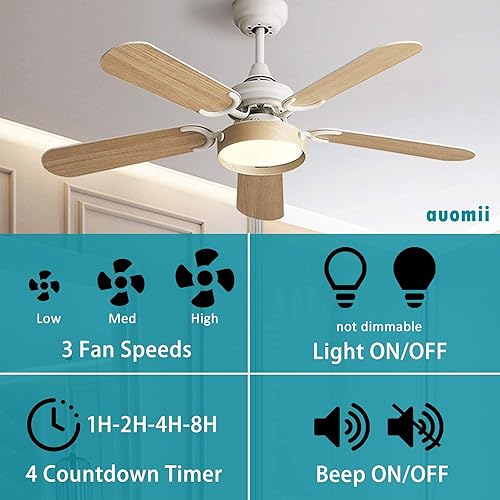 Miniatura 3 de Kit de control remoto universal para ventilador de techo, control remoto de luz de ventilador de techo de tamaño pequeño, velocidad, luz y