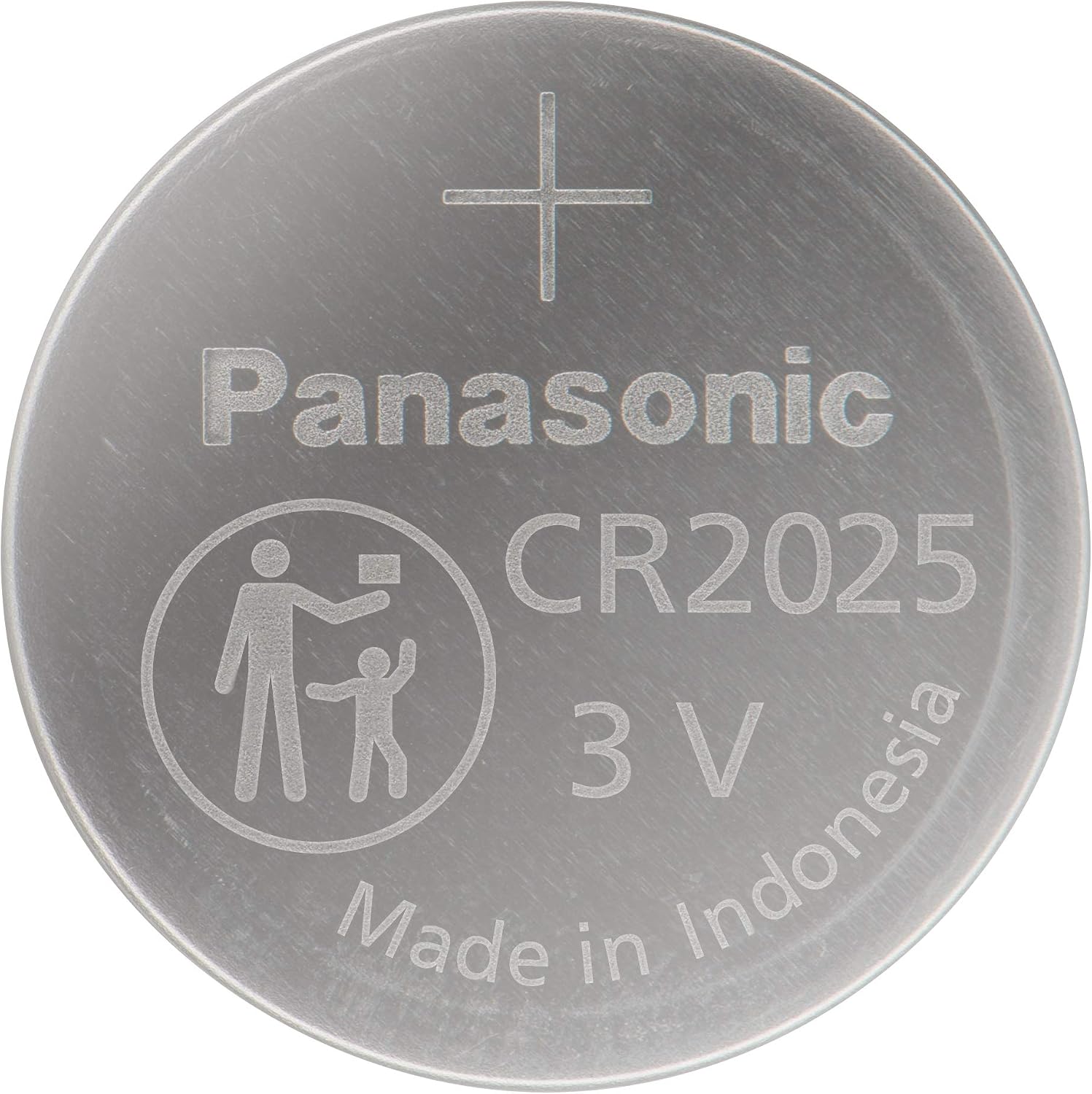 Panasonic CR2025 3.0 Volt Long Lasting Lithium Coin Cell Batteries in Child Resistant, Standards Based Packaging, 1-Battery Pack