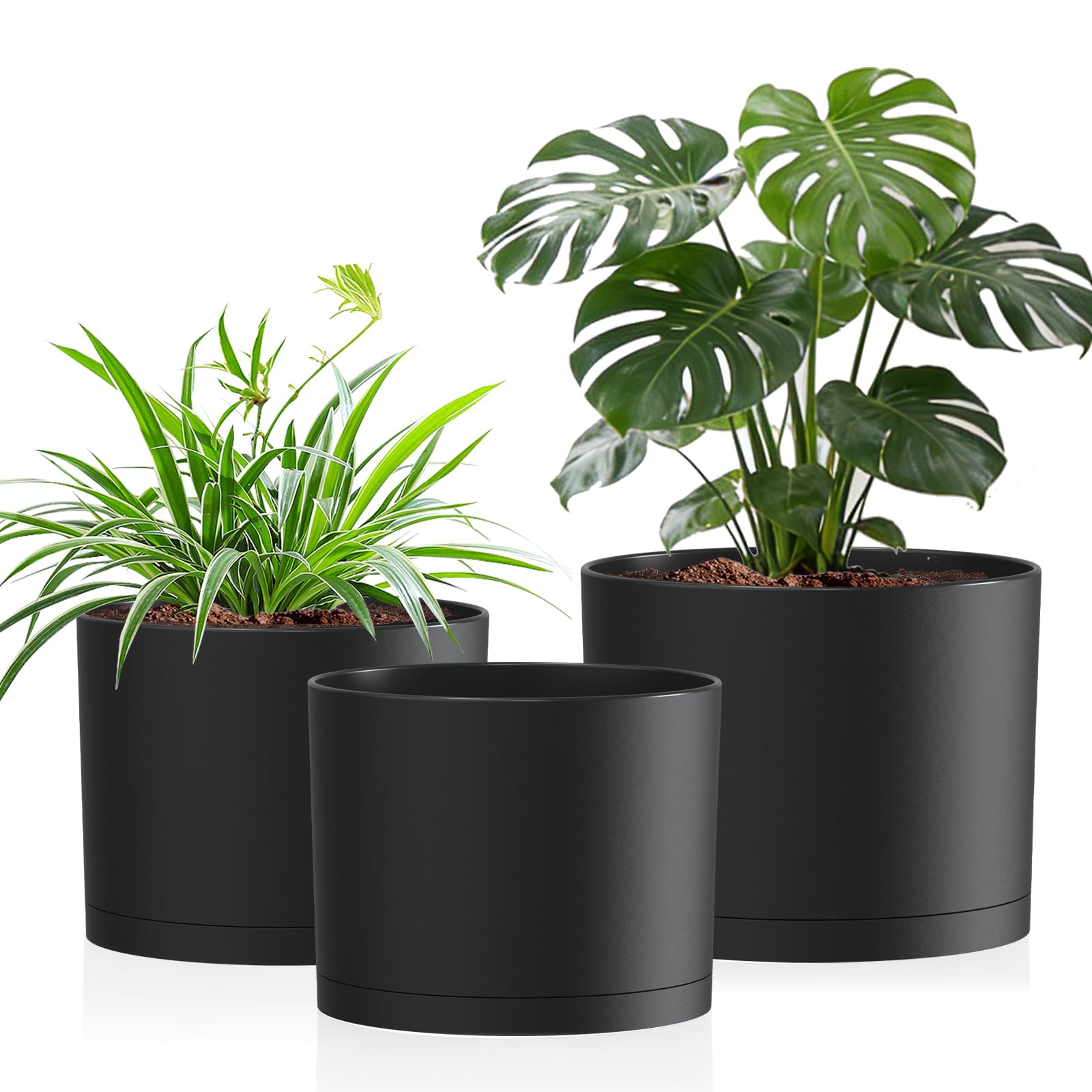 Areutxbis 3 Piece Planter Set