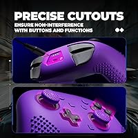 Vista 2 de PlayVital Funda de silicona para Nintendo Switch 2 Pro Controller - Funda protectora de agarre antideslizante 3D para Switch 2 Pro con tapa de botón