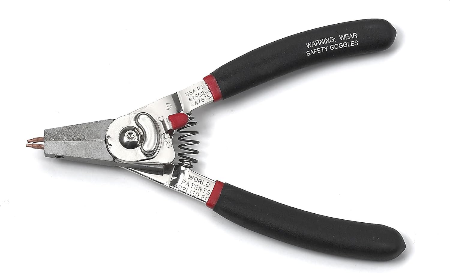 GEARWRENCH Large Universal Convertible Retaining Ring Pliers - 3151, Black