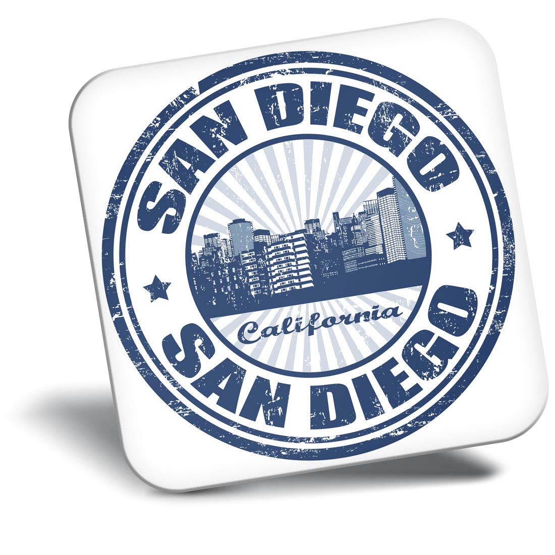 Destination Vinyl Ltd Fridge Magnet - San Diego California Usa 4701