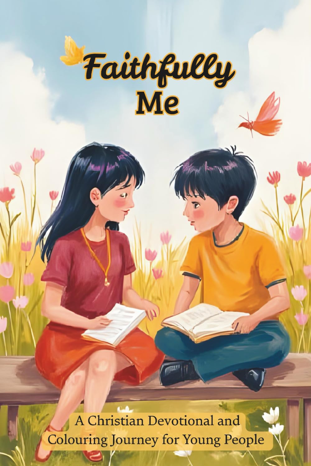 Faithfully Me: A Christian Colouring and Devotional Journey for Young People: Book 1 of 3. A perfect gift for that special young person