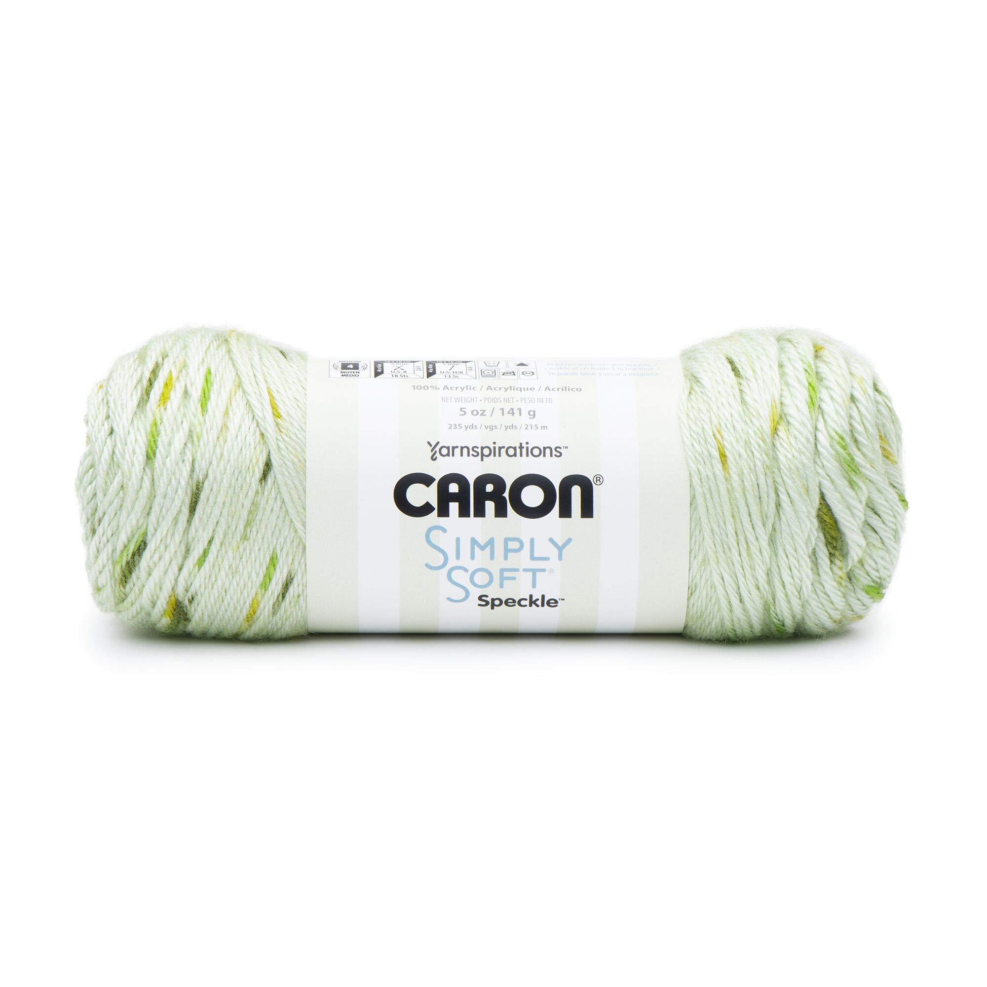 CaronSimply Soft Speckle Yarn, Chlorophyll