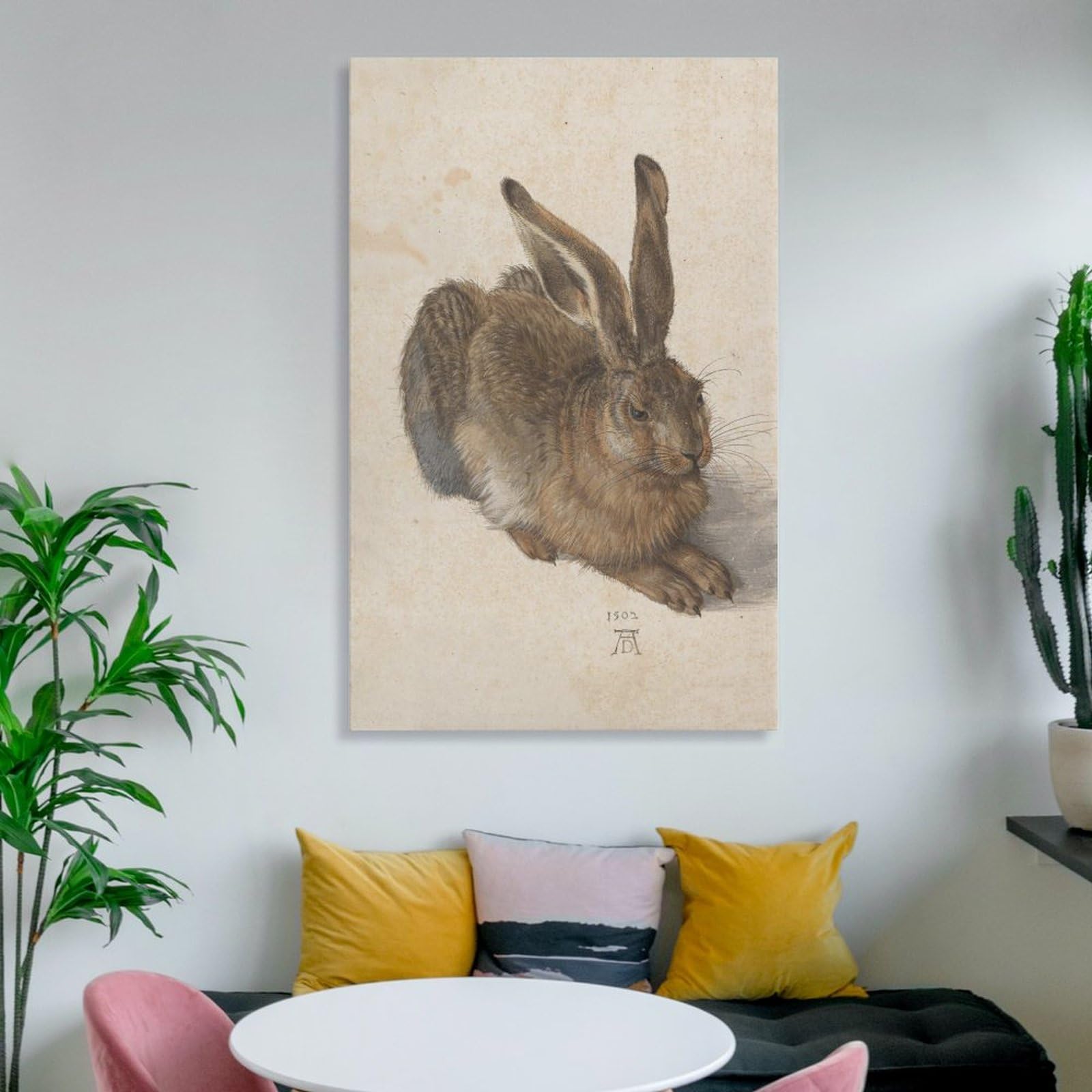 Amazon.co.jp: 若いうさぎアルブレヒトデューラー有名な絵画動物