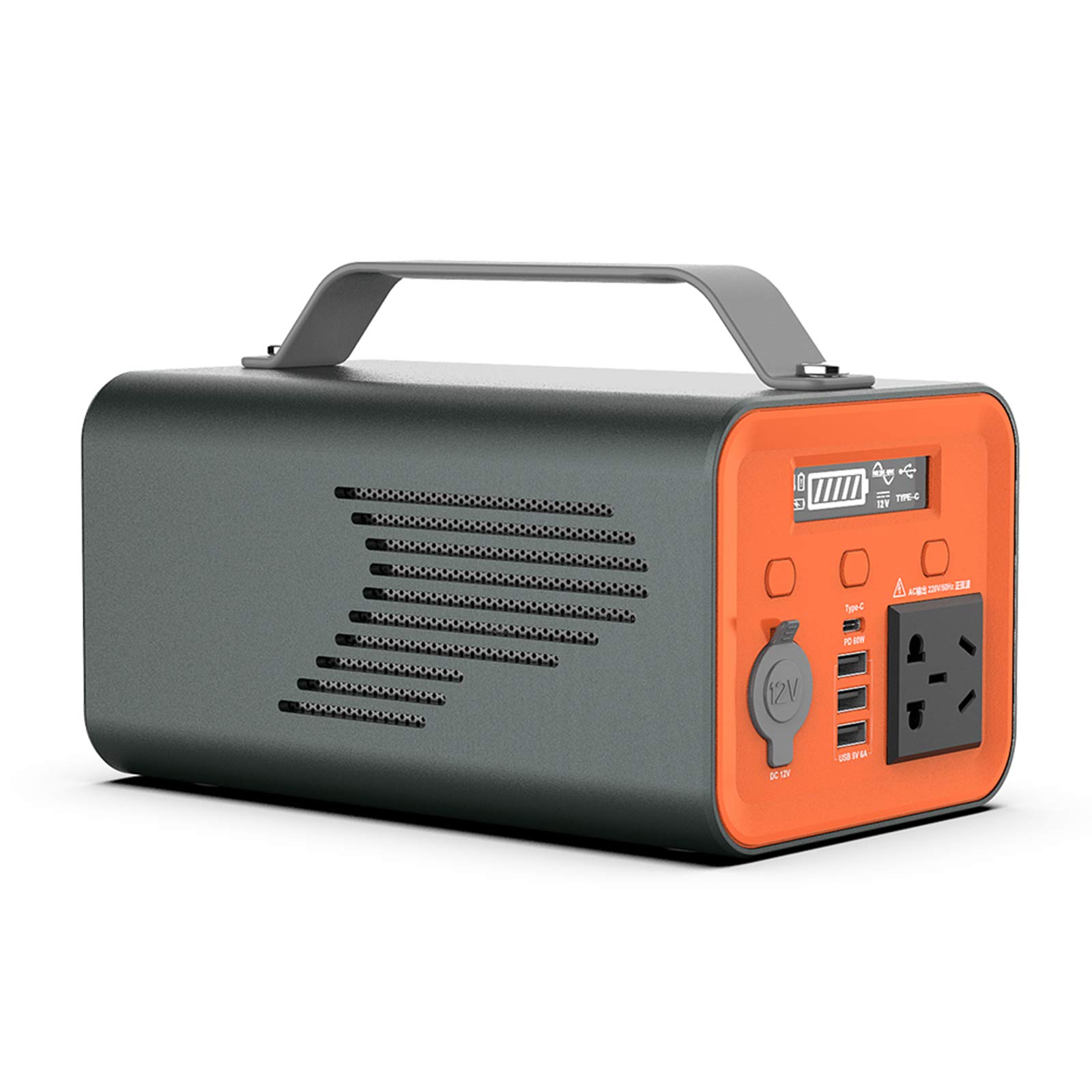 62400mAh generador portátil Recargable de Litio Paquete Generador de batería, 12V, Fuente de alimentación USB Salida Fuera de la Red de Emergencia para Acampar de Copia de Seguridad