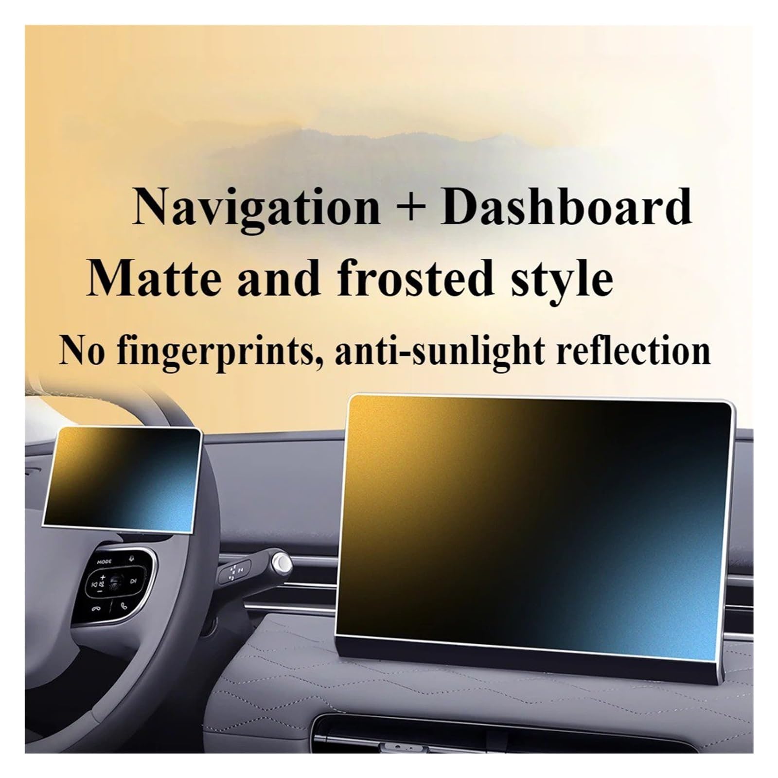 Film Protecteur d'écran pour système de Navigation GPS de Voiture Dongfeng Nammi Box 01 2025 2026, en Verre trempé, avec écran Tactile LCD multimédia (B)