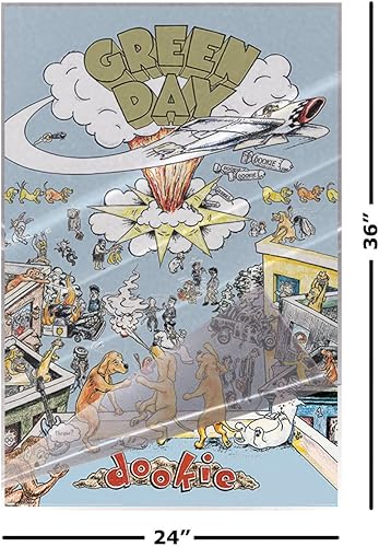 Miniatura 2 de Green Day - Póster musical (Dookie - Portada del álbum) (Tamaño 24" x 36") (póster laminado)