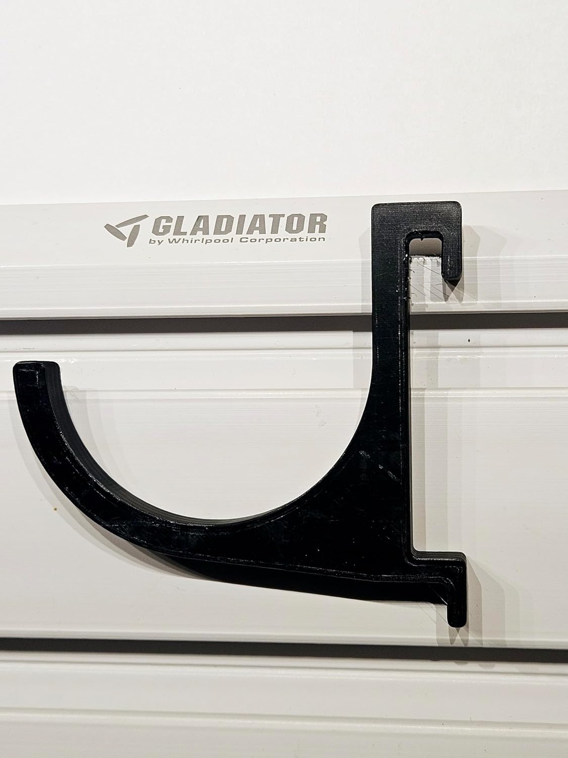 5-Pack J-Hook Set for Gladiator Gearwall and Geartrack Storage System, Various Sizes 1-5 Inch, Black, Made in USA