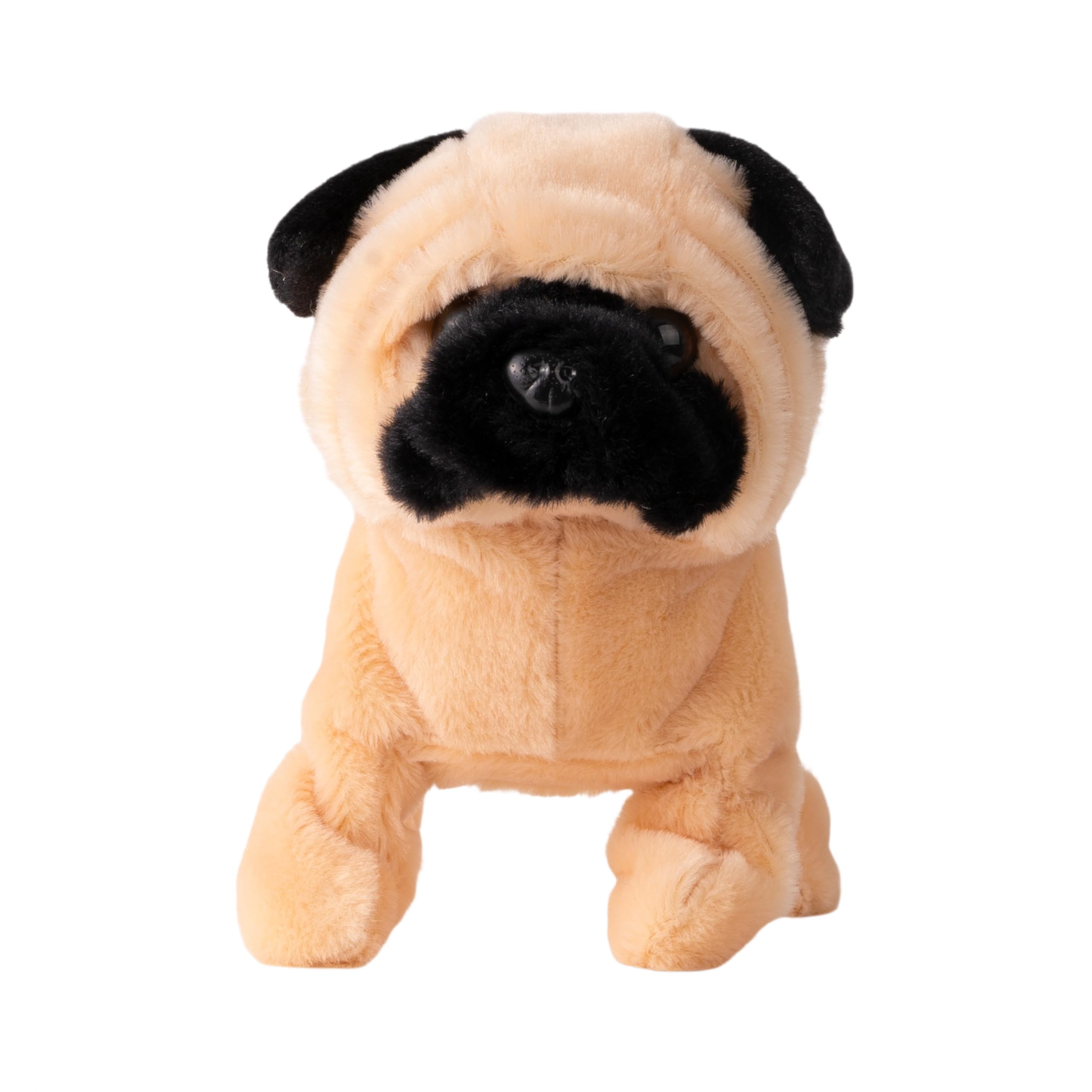 Pugs At Play  Kids  Peanut Interactive Walking Dog Plush Toy, Sports Direct