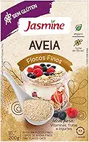 Jasmine Aveia Flocos Finos Sem Glúten 200g