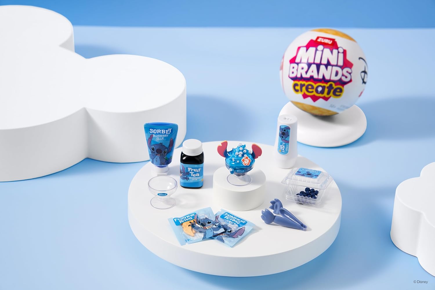 Mini Brands Create Disney Snacks Series 1 Capsule by ZURU, Licensed Mini Collectibles, Mystery Blind Packaging, DIY, Crafts, Resin Play, Novelty, Replica Food, NOT Edible, 8+ (2 Capsules) - Image 7