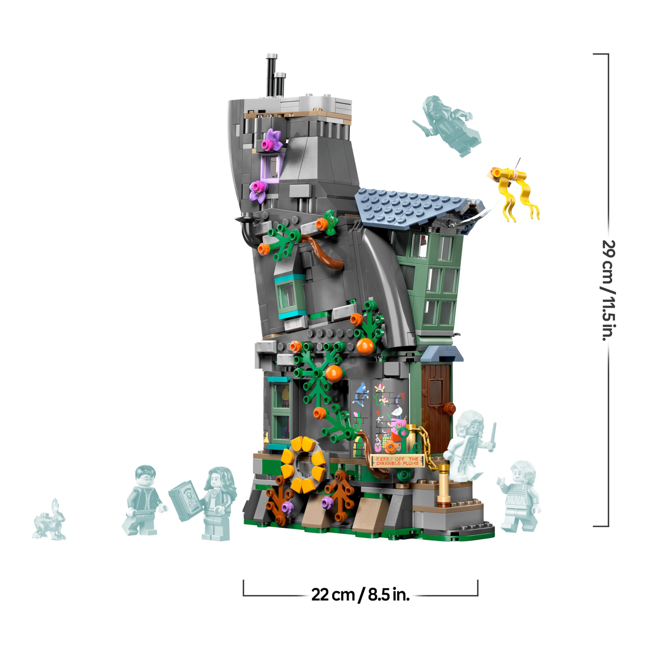 LEGO Harry Potter La Maison de Luna Lovegood - Jouet - Maquette Miniature DIY - Brique Lumineuse & 5 Minifigurines - Idée de Décoration pour Chambre - Cadeau pour Fille, Garçon & Fans dès 10 ans 76467