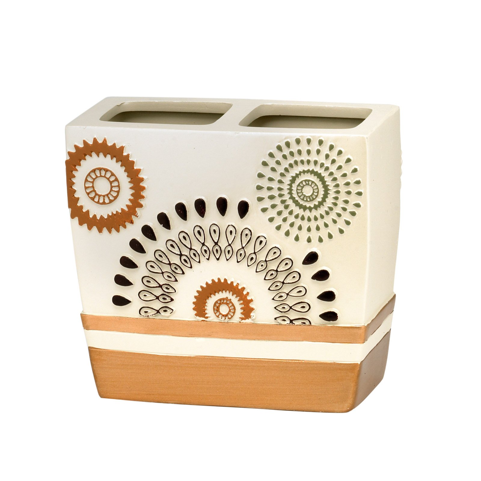 Popular Bath Toothbrush Holder, Suzanni Collection, Gold