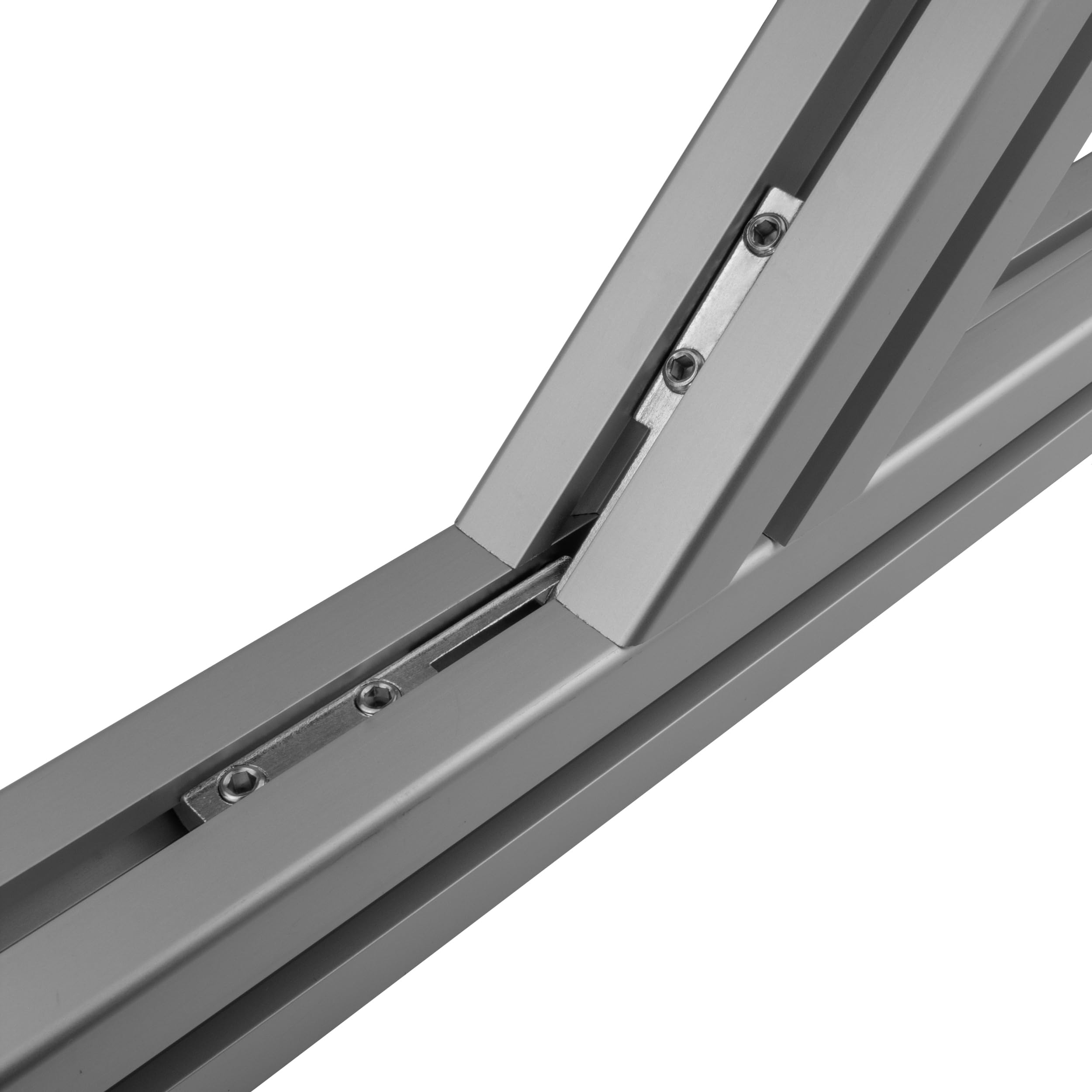 KLAK 45 - Gelenkverbinder Profilverbinder Nut 10 Nutverbinder für Aluprofil 45-er - 10 Stück