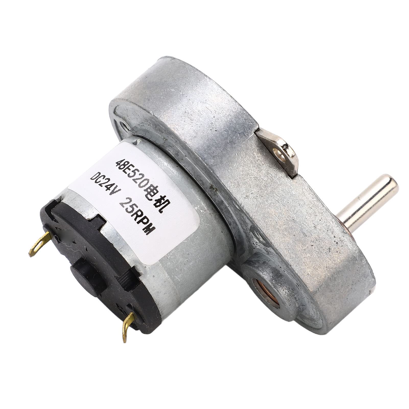 Speed ​​Reduction Motor Self-locking Good Conductivity Multifunctional DC Gear Motor for Office and Home Automation (25RPM)-image-21