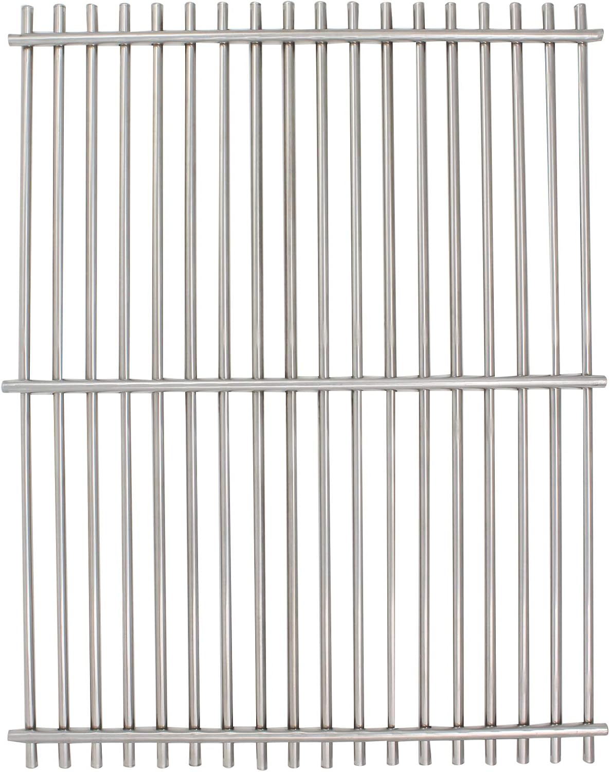 BBQ Grill Cooking Grates & Heat Shield Plate Tent Replacement Parts for Kenmore 122.16641901 - Compatible Barbeque Stainless Steel Grid & Flame Tamer, Guard, Deflector, Flavorizer Bar, Vaporizer Bar