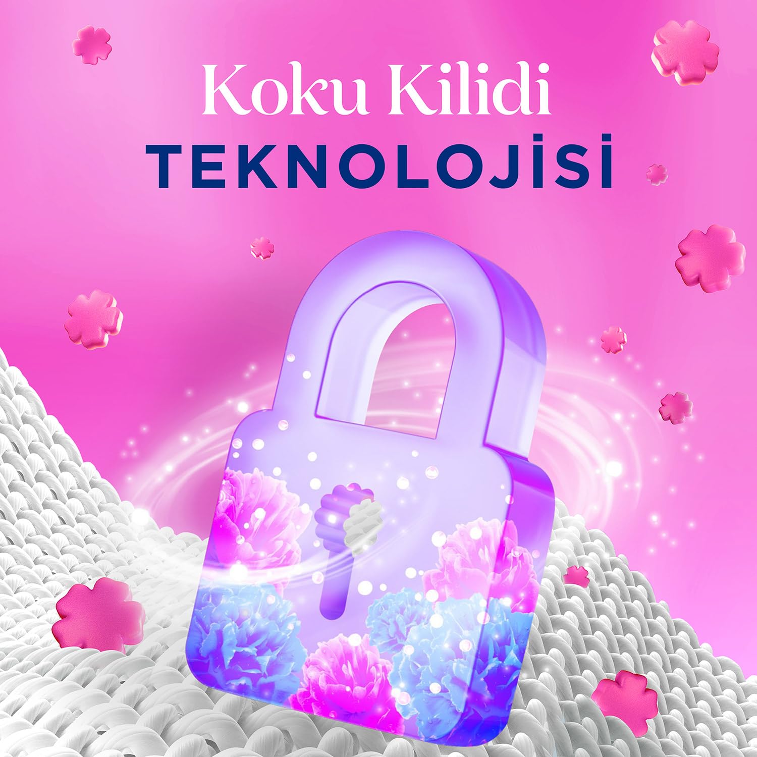 Yumoş Çamaşır Parfümü Begonvil 200 g + Yumoş Extra Konsantre Çamaşır Orkide 1440 ml