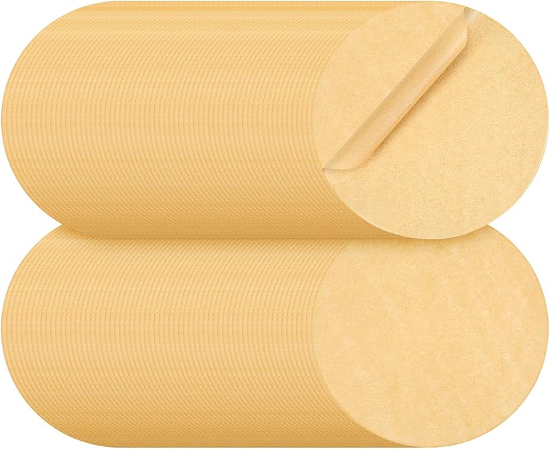 200 Pcs Non-Stick 16 Inch Round Parchment Paper Brown Natural Unbleached Precut Parchment Paper Sheets for Baking, Grilling, Air Fryer and Steaming