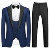 Tuxedo Suit for Men Solid 4 Piece Set Regular Fit