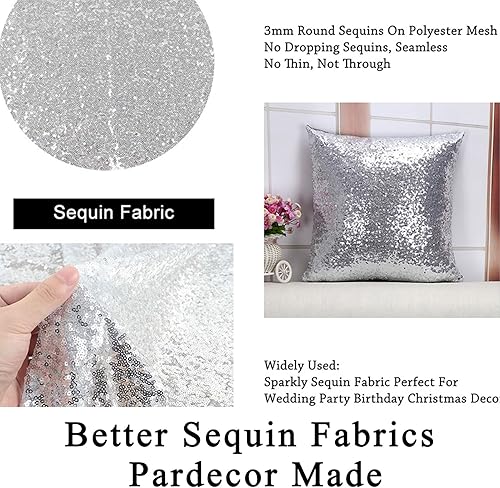 Vista 31 de Pardecor The Yard - Tela de malla con purpurina para coser, paño brillante (2 yardas, borgoña)