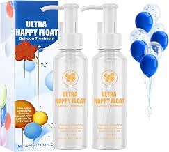 2er Pack Ballon Pflegegel für Helium Latex Luftballons 100ml mit Pumpflasche, Verlängert die Schwebezeit, Reduziert Gaslecks, Bildet einen Schutzfilm, Einfach Auftragen für Party, Geburtstag, Hochzeit