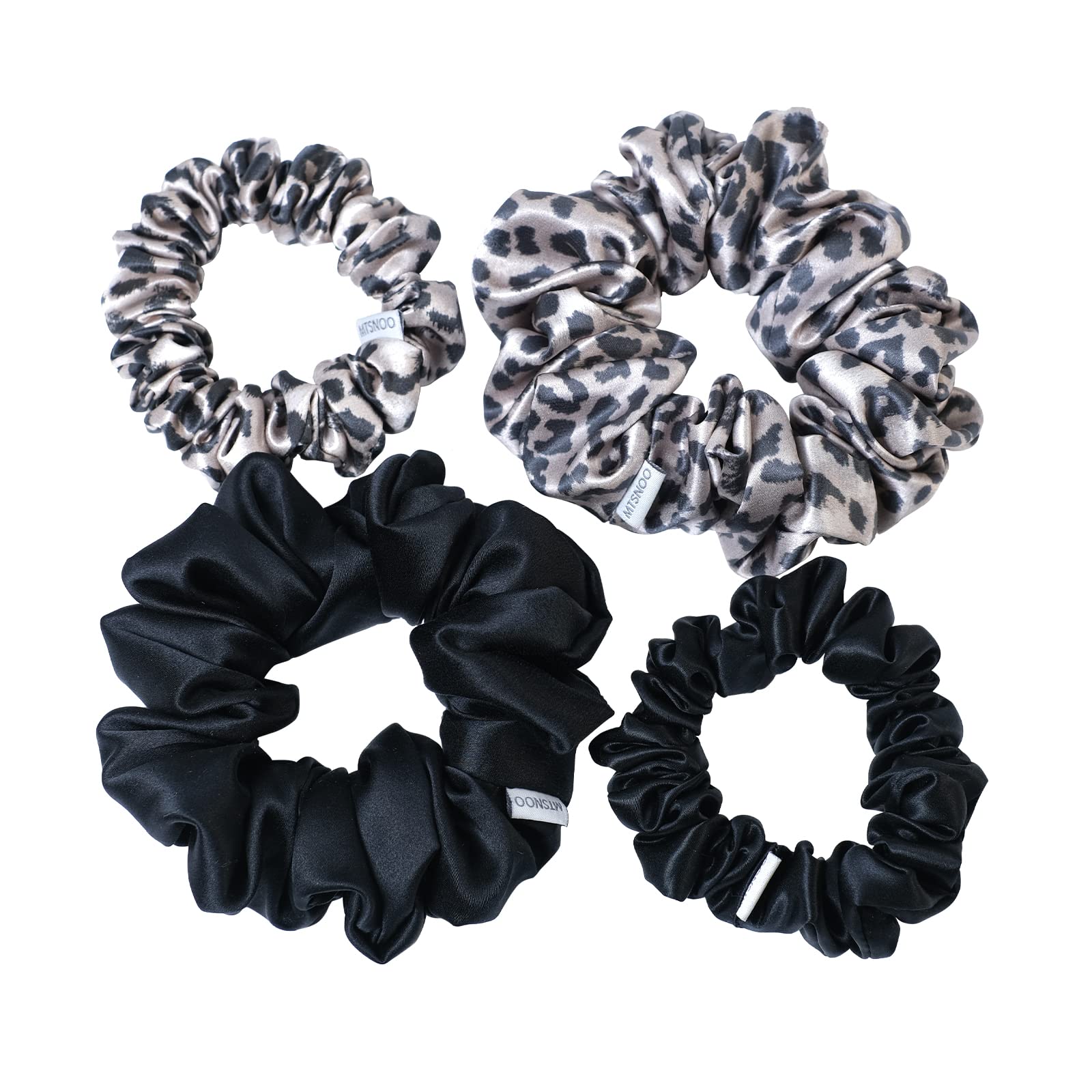 Amazon.com : MTSNOO Silk Scrunchies for Hair Sleep 100% Pure  display picture 1