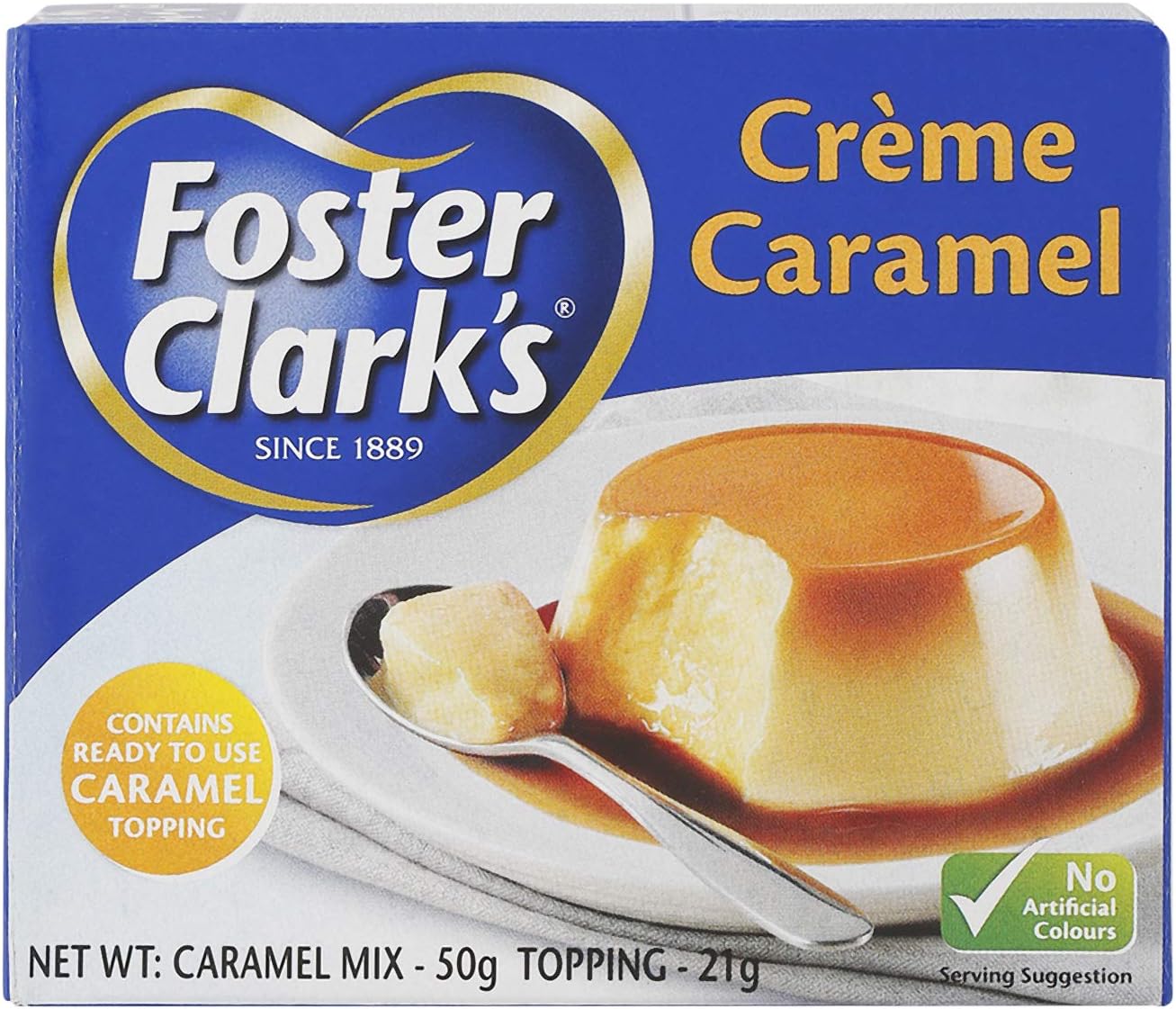 Foster Clarks Creme Caramel Mix and Topping, 71 g