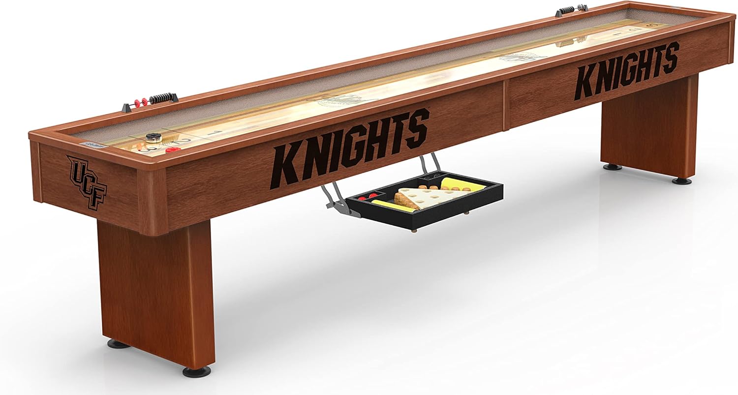 Officially Licensed Central Florida 12' Shuffleboard Table
