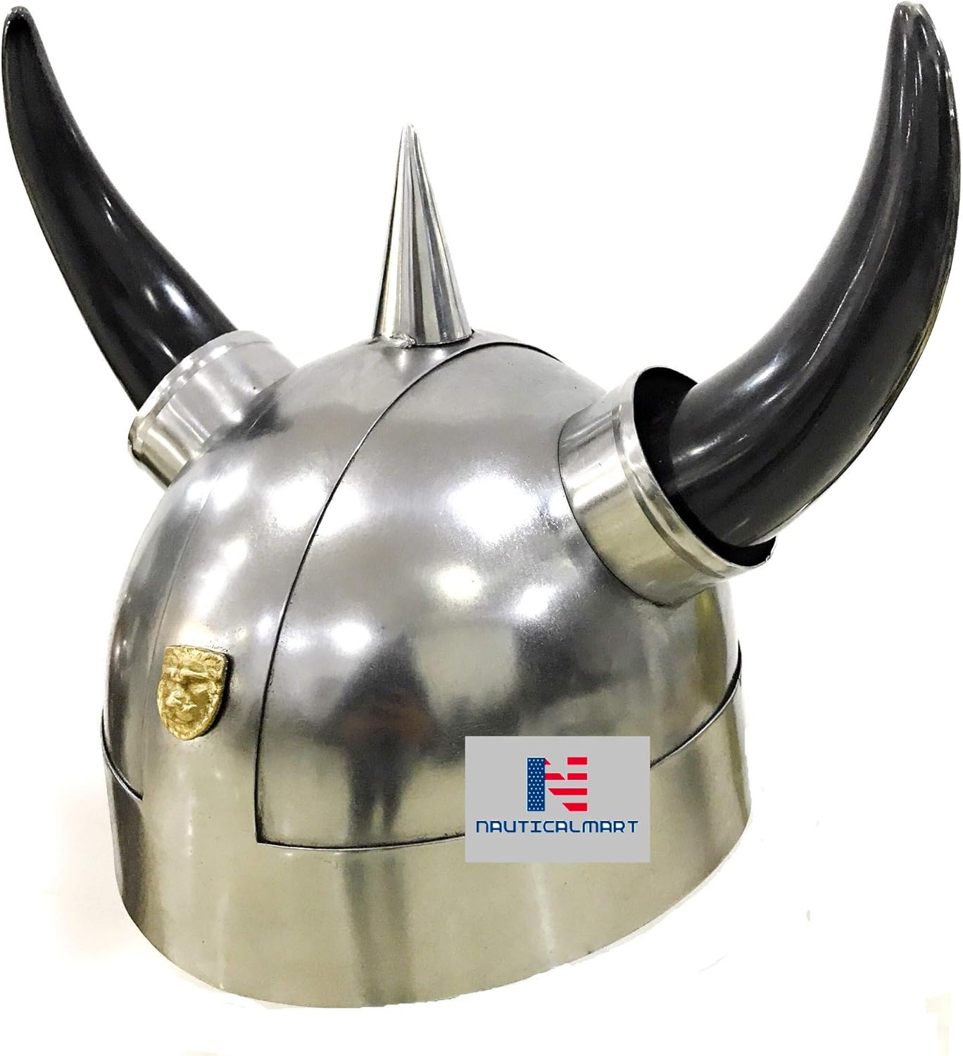NauticalMart Armor Helmet Viking Horn Halloween Costume