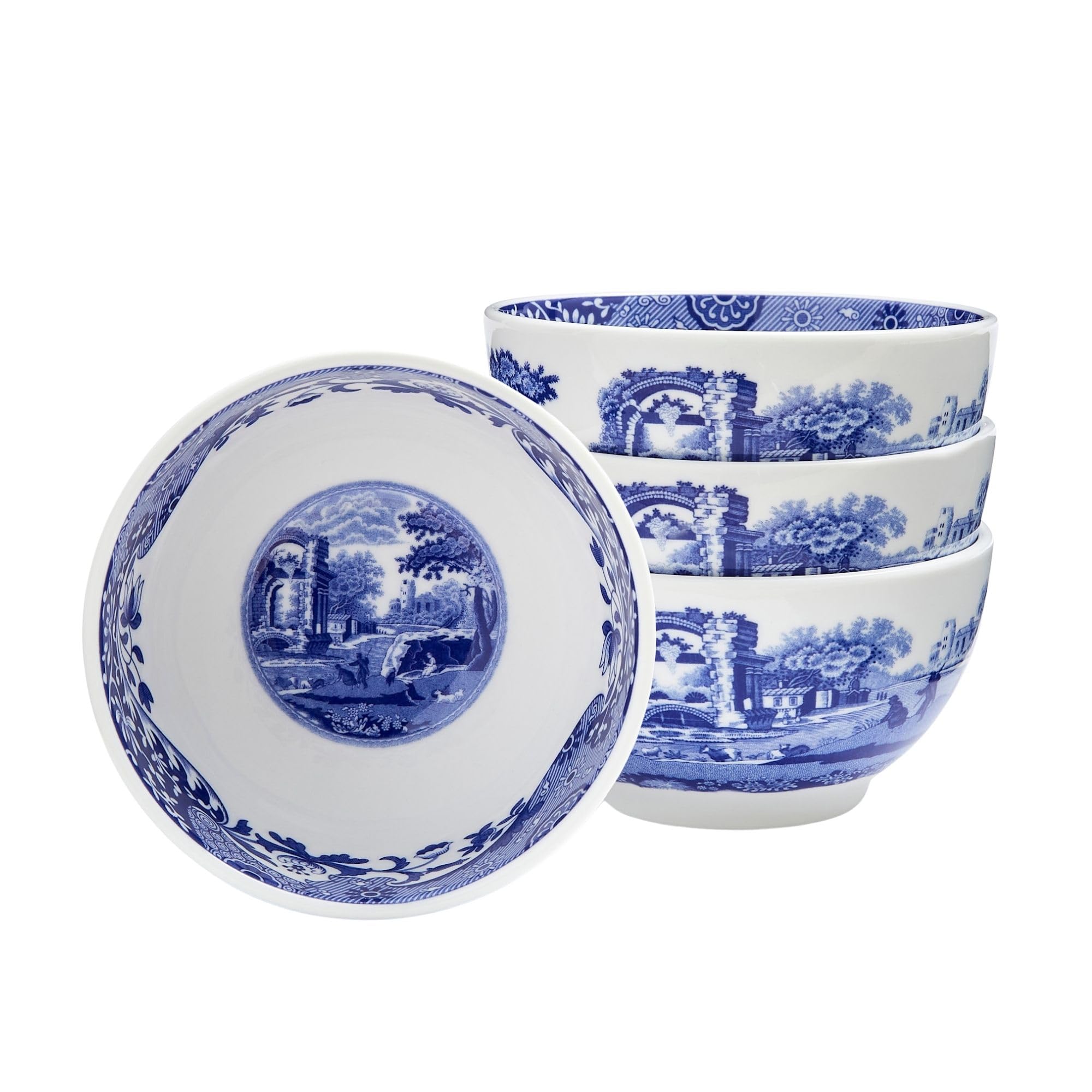 Amazon.com: Spode Blue Italian Dip Bowl Set of 4-4-Inch Porcelain