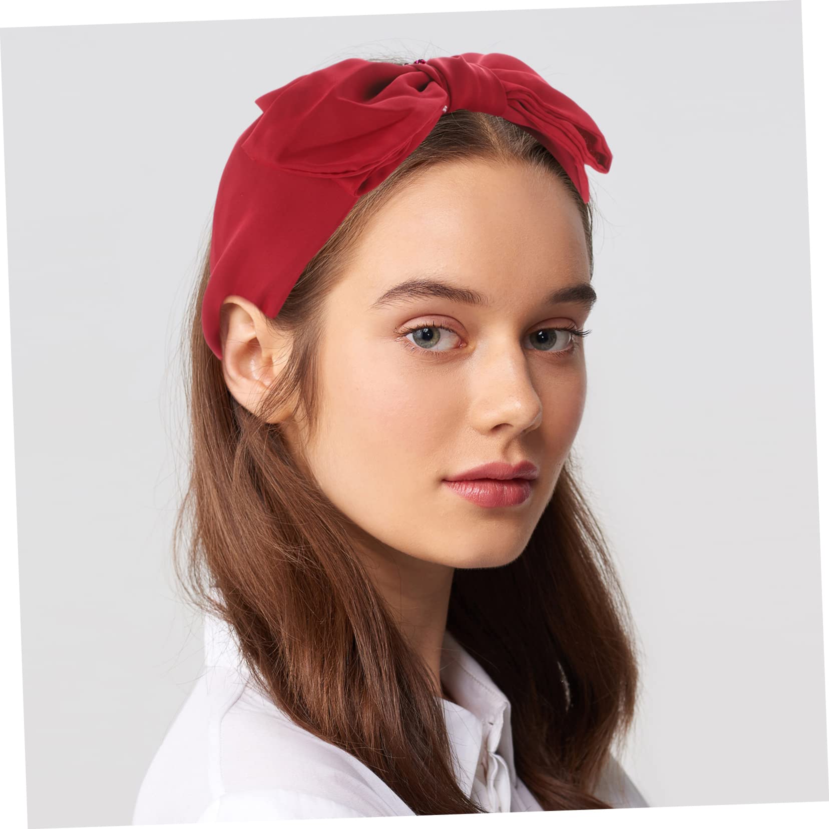 FRCOLOR 8 Pz Fascia Con Fiocco Fiocco Annodato Fascia Per Con Fiocco Grandi Fasce Con Fiocco Elastico Per Con Fiocco Arredamento Femminile Ad Arco Tessuto