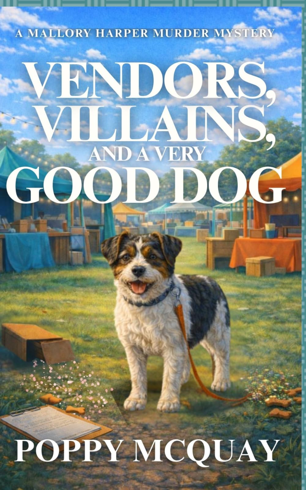 Vendors, Villains, and a Very Good Dog: A totally bingeable cozy crime mystery (A Mallory Harper Murder Mystery)