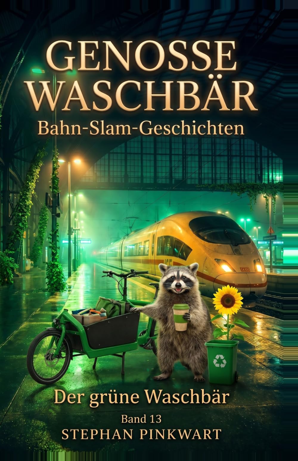 Der grüne Waschbär – Bahn-Slam-Geschichten (Bahn-Slam Schreibstudio Poetry Slam auf Schienen)