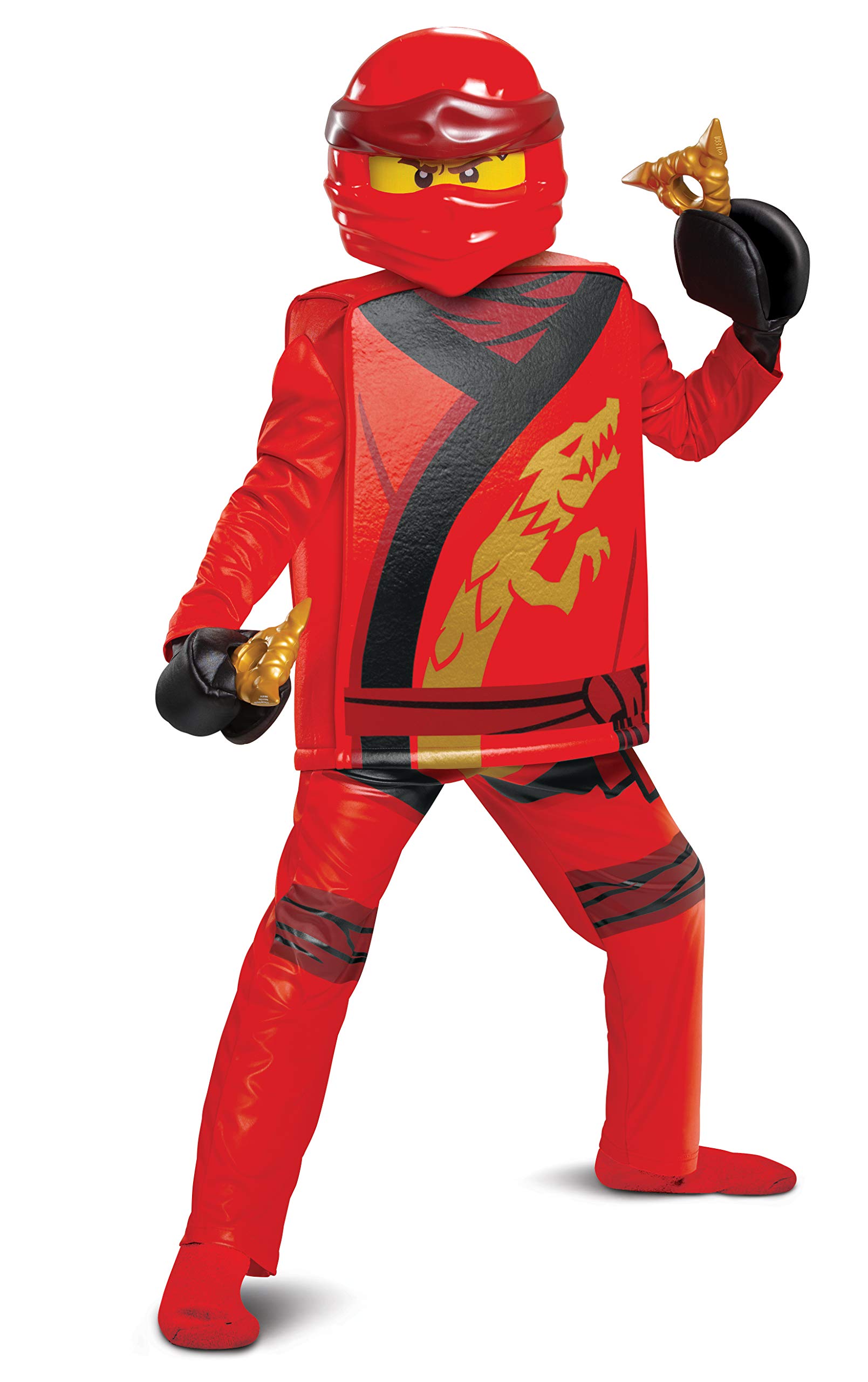 Disguise Disney Official Kai Lego Ninjago Kostüm, Lego Ninjago Kostüm Kai, Ninja Kostüm Rot, Lego Ninjago Kostüme, Lego Ninjago Kostüm Kinder Jungen, Ninjago Kostüm Kinder Jungen Kai, Ninjago Kostüm
